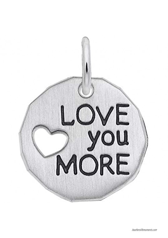Rembrandt Charms Love You More Engravable