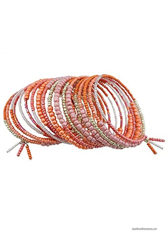 Coiris New Multi Layers Women's Seed Beads Bracelets for Girls Jewelry (BR1109)